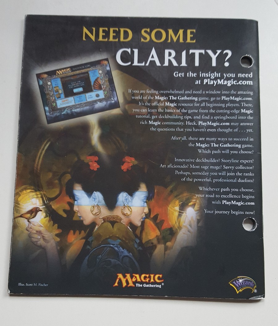 MTG TENTH EDITION CORE SET PLAYER’S GUIDE card encyclopedia