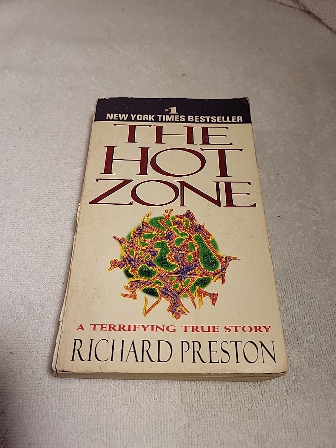 Vtg. Paperback The Hot Zone By R. Preston 1994 Pandemic