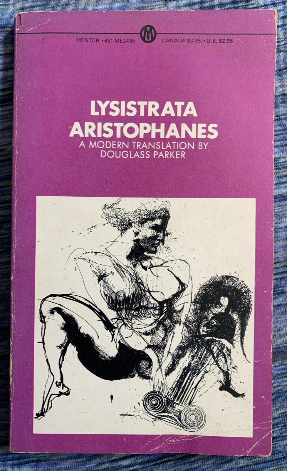 Lysistrata Aristophanes – A Modern Translation by Douglass Parker Mentor PB 1970