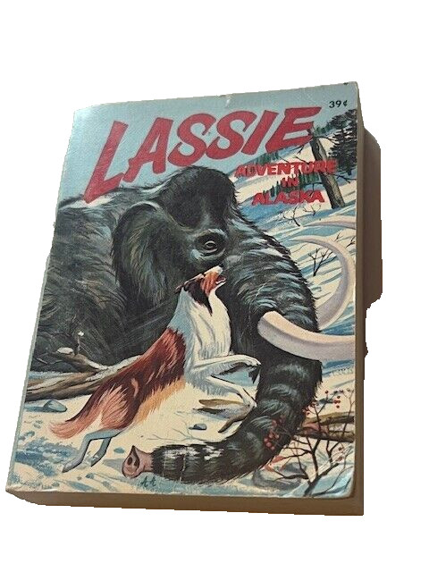 Lassie Big Little Book 1967 Adventure Alaska Whitman George Elrick Racine BC5