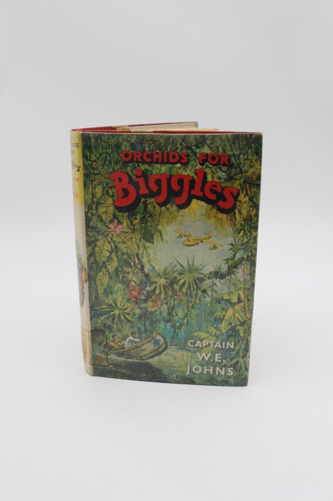 1962 ORCHIDS FOR BIGGLES Captain W E JOHNS *1ST ED Brockhampton