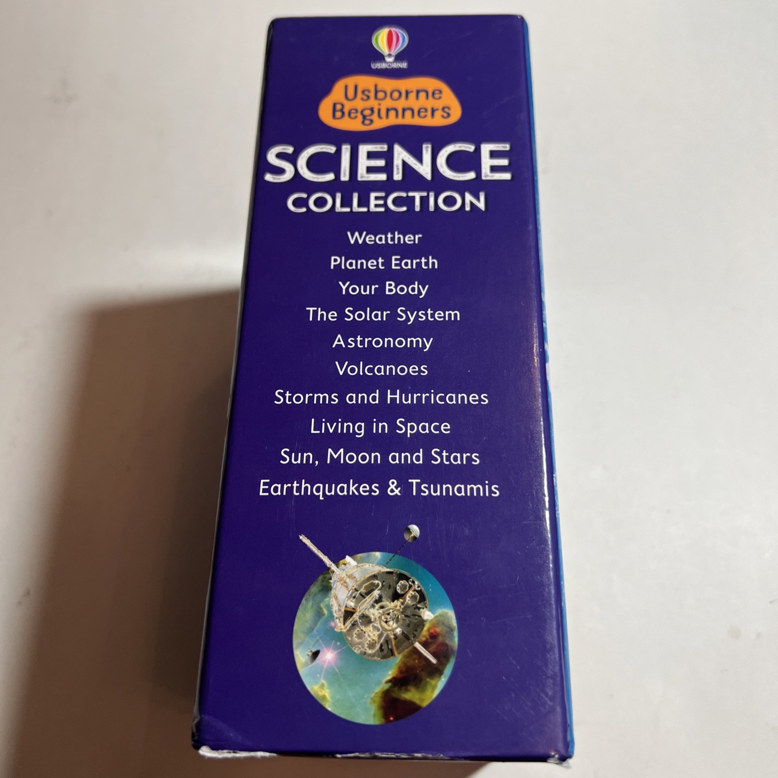 10 Book Boxed Set Usborne Beginners Science Collection hardcover like new