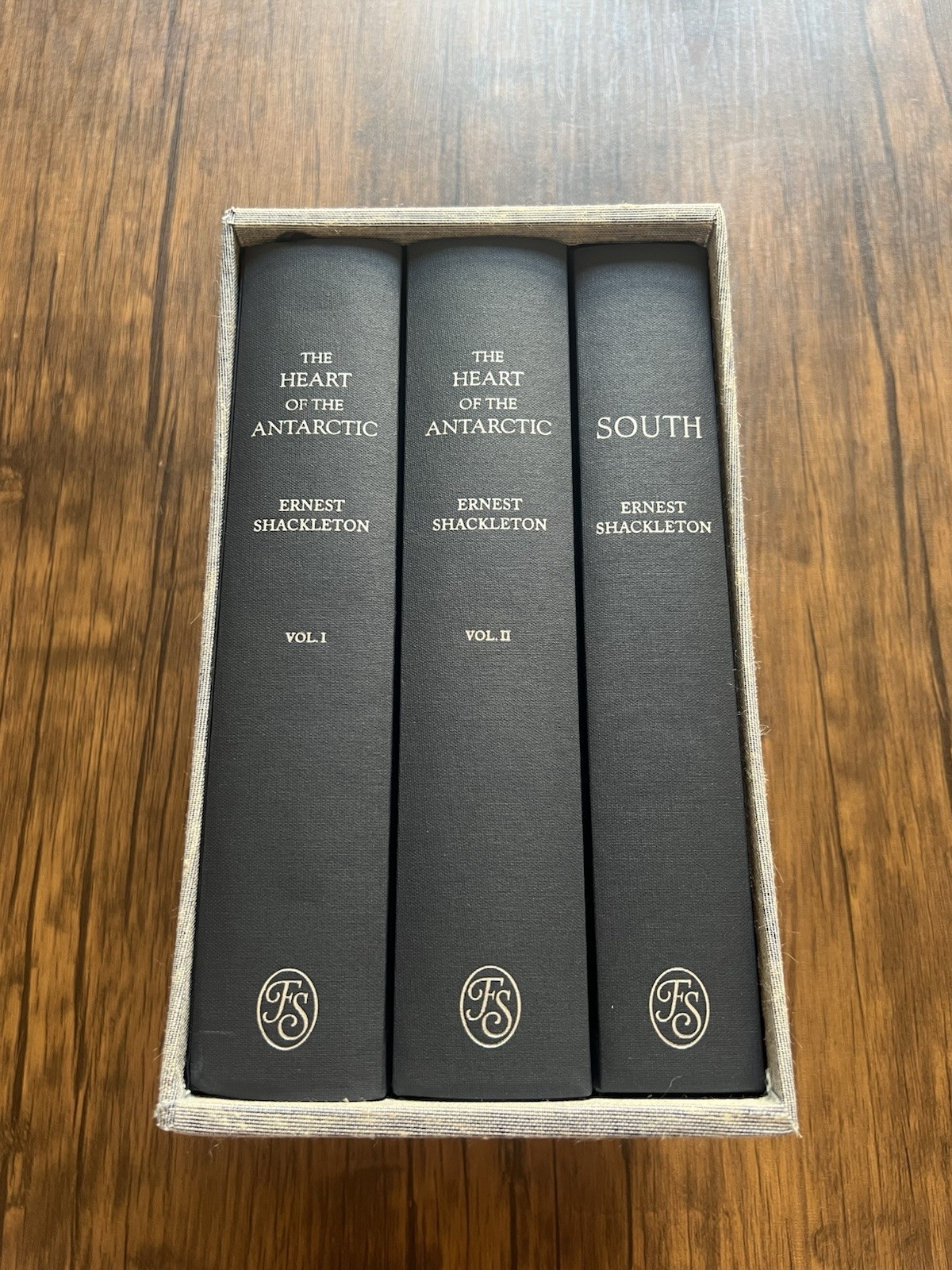 Shackleton’s Antarctica – Ernest Shackleton – Folio Society – 2022 1st ed. – VGC