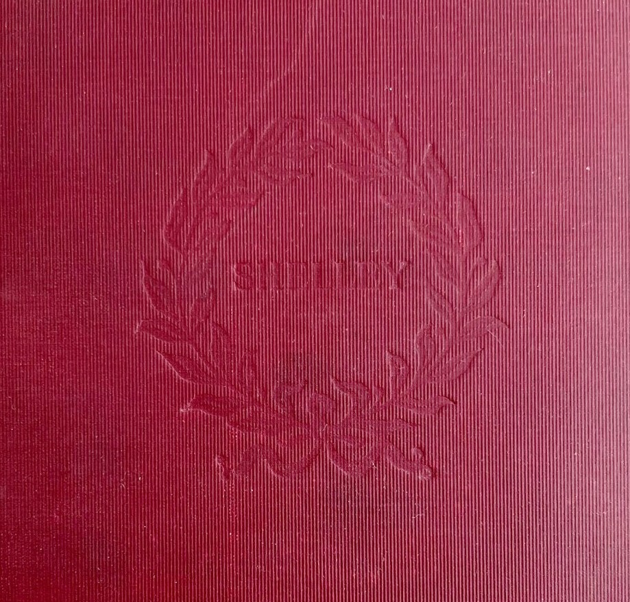 Complete Poetical Works Percy Shelley 1901 Victorian 1st Edition HC Poetry WHBS