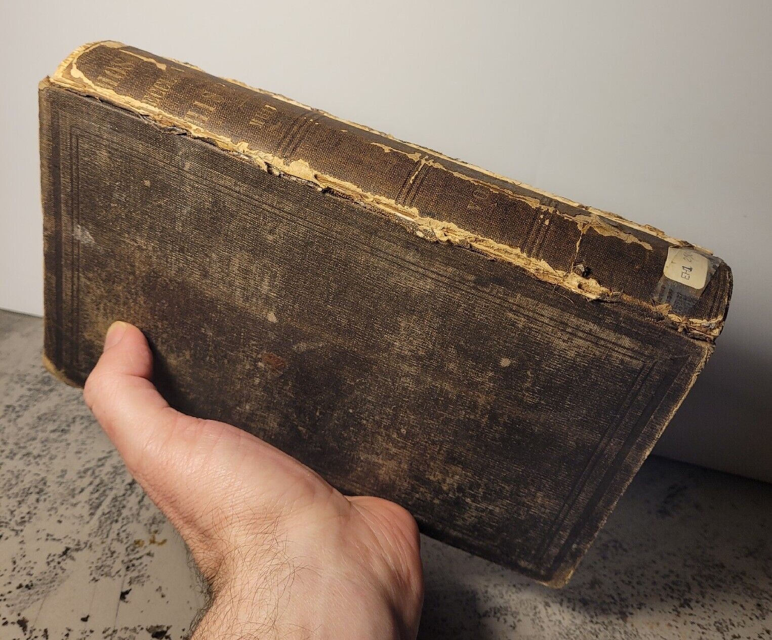 HC 1858 (RARE)-MOSHEIM’s ECCLESIASTICAL HISTORY-John Lawrence Von Mosheim Vol.1