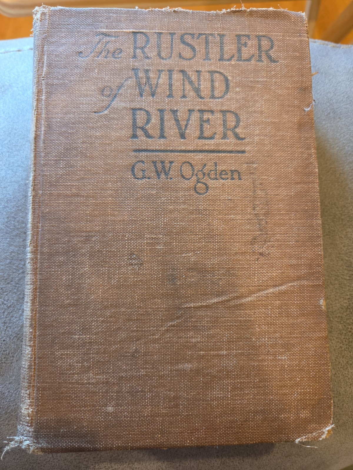 The Rustler of Wind River G. W. Ogden 1st Edition 1917