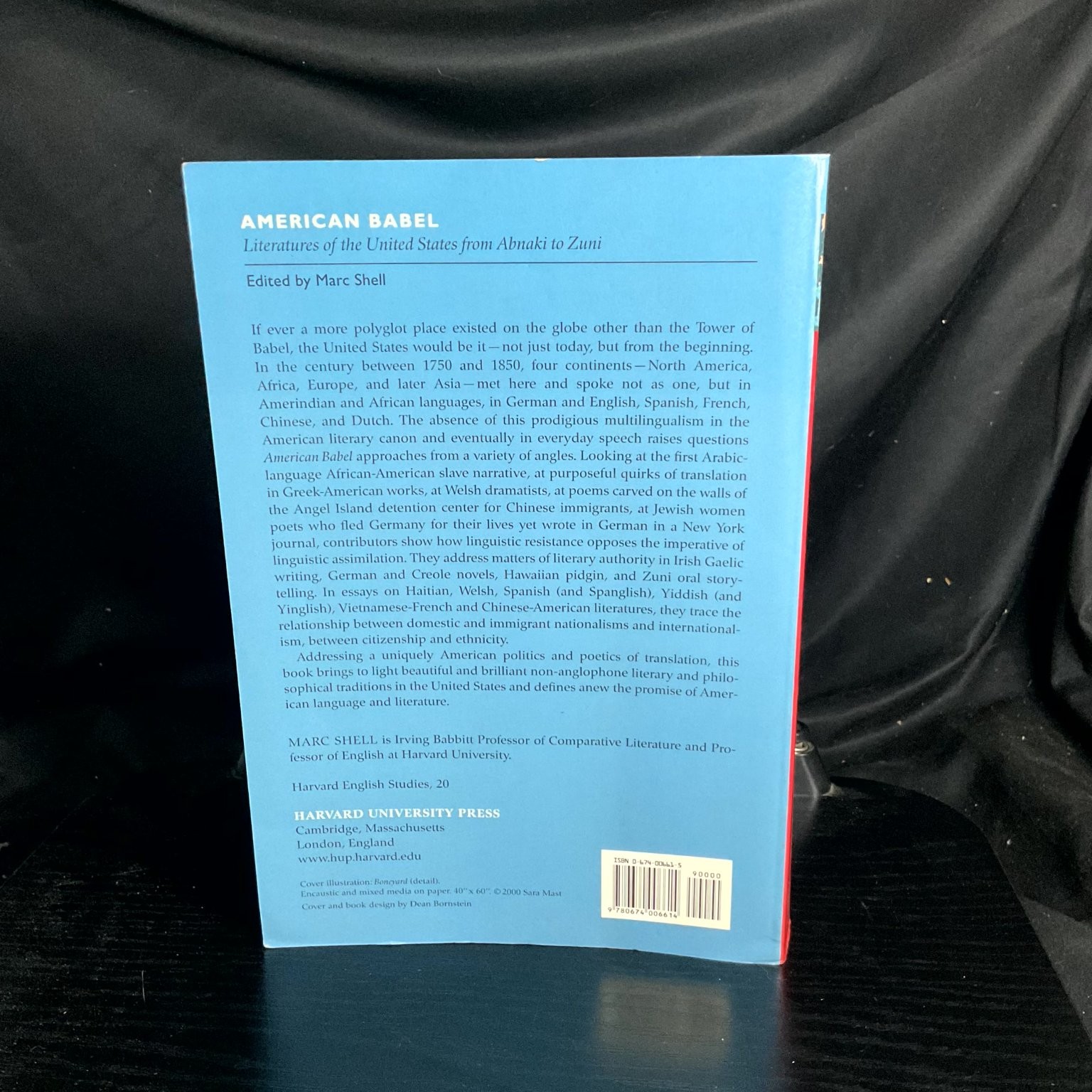AMERICAN BABEL Marc Shell Harvard English Studies 2002 Literatures United States