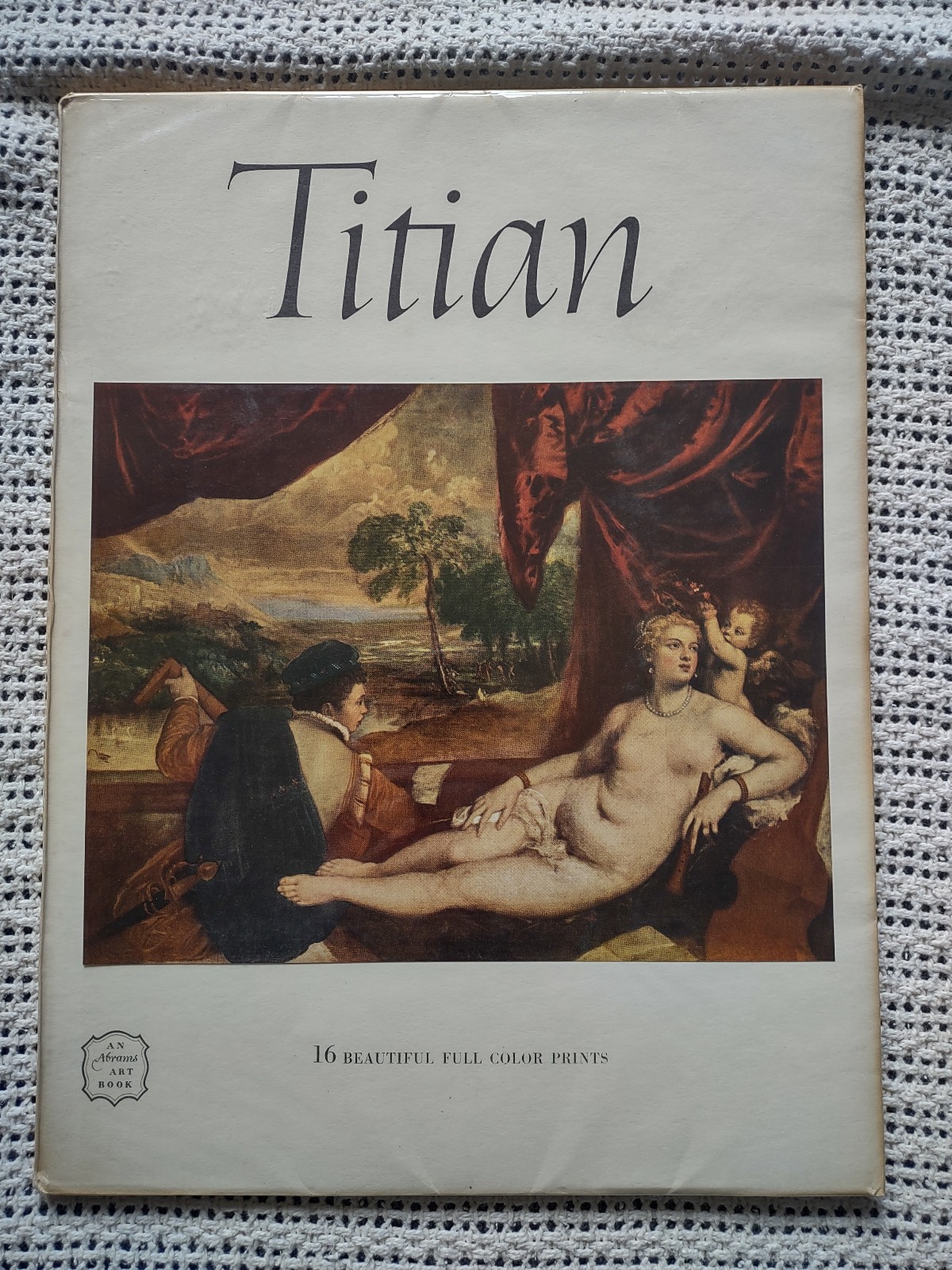 Abrams Art Book 6 Lot History Vtg 1952-55 W/ 89 Plates Utrillo, Titian & More!