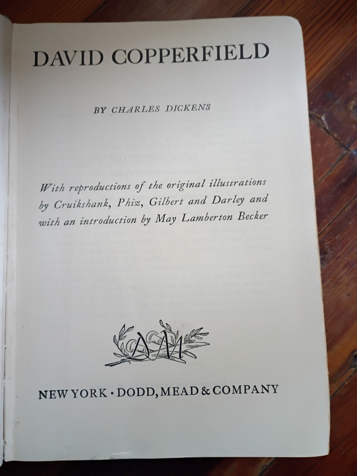 David Copperfield – Great Illustrated Classics, Dodd, Mead – 1943