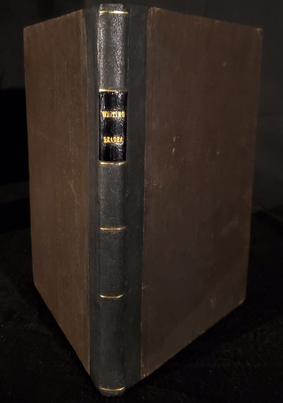 1858 ~ The Writing Reader ~ HANDWRITING PENMANSHIP French German Italian Spanish