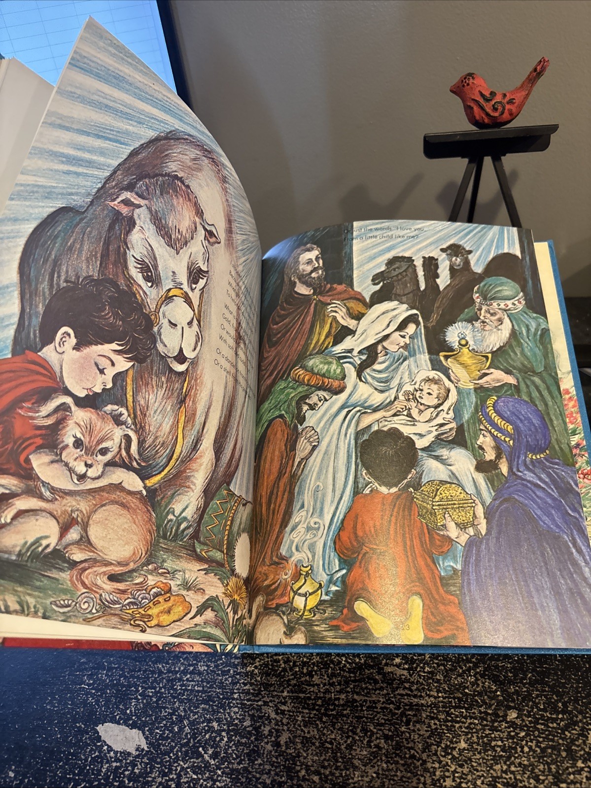 When He Comes Again Illustrated Children’s Book 1970 HC Edition