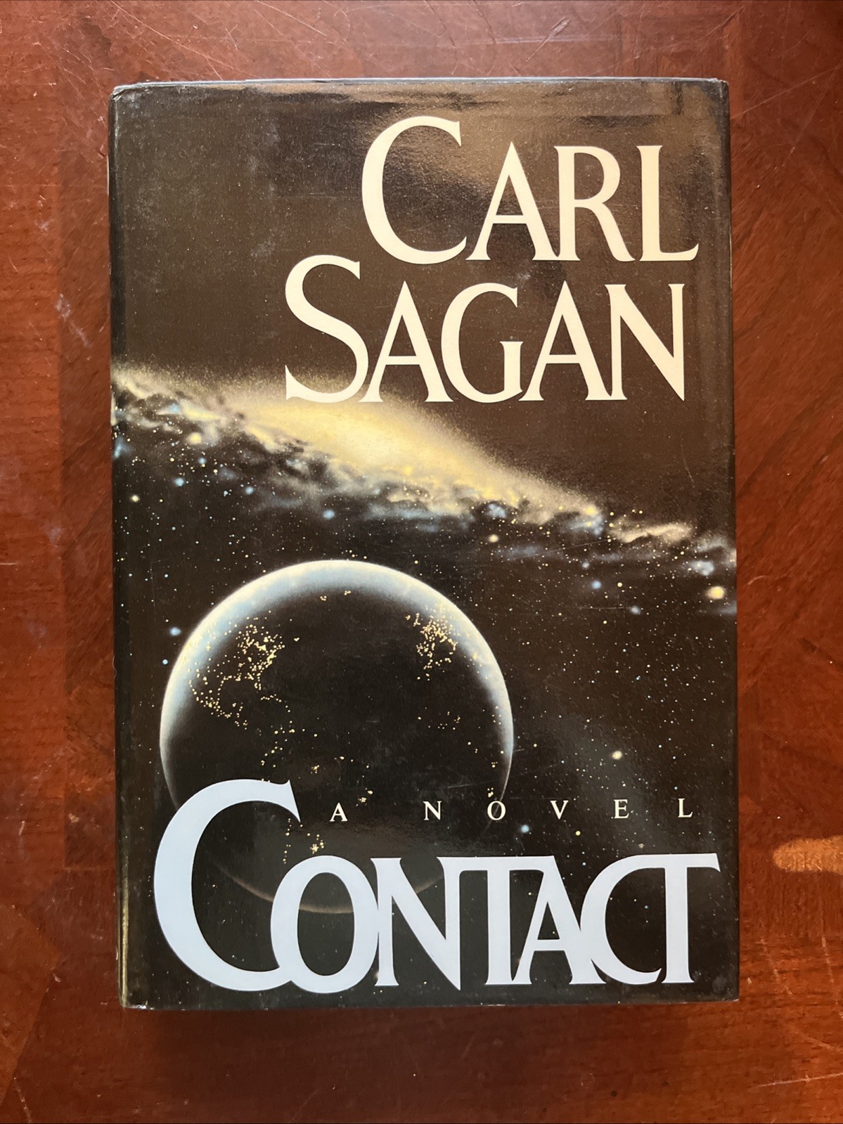 Contact by Carl Sagan (1985, Hardcover, First Edition/1st Printing, Dust Jacket)