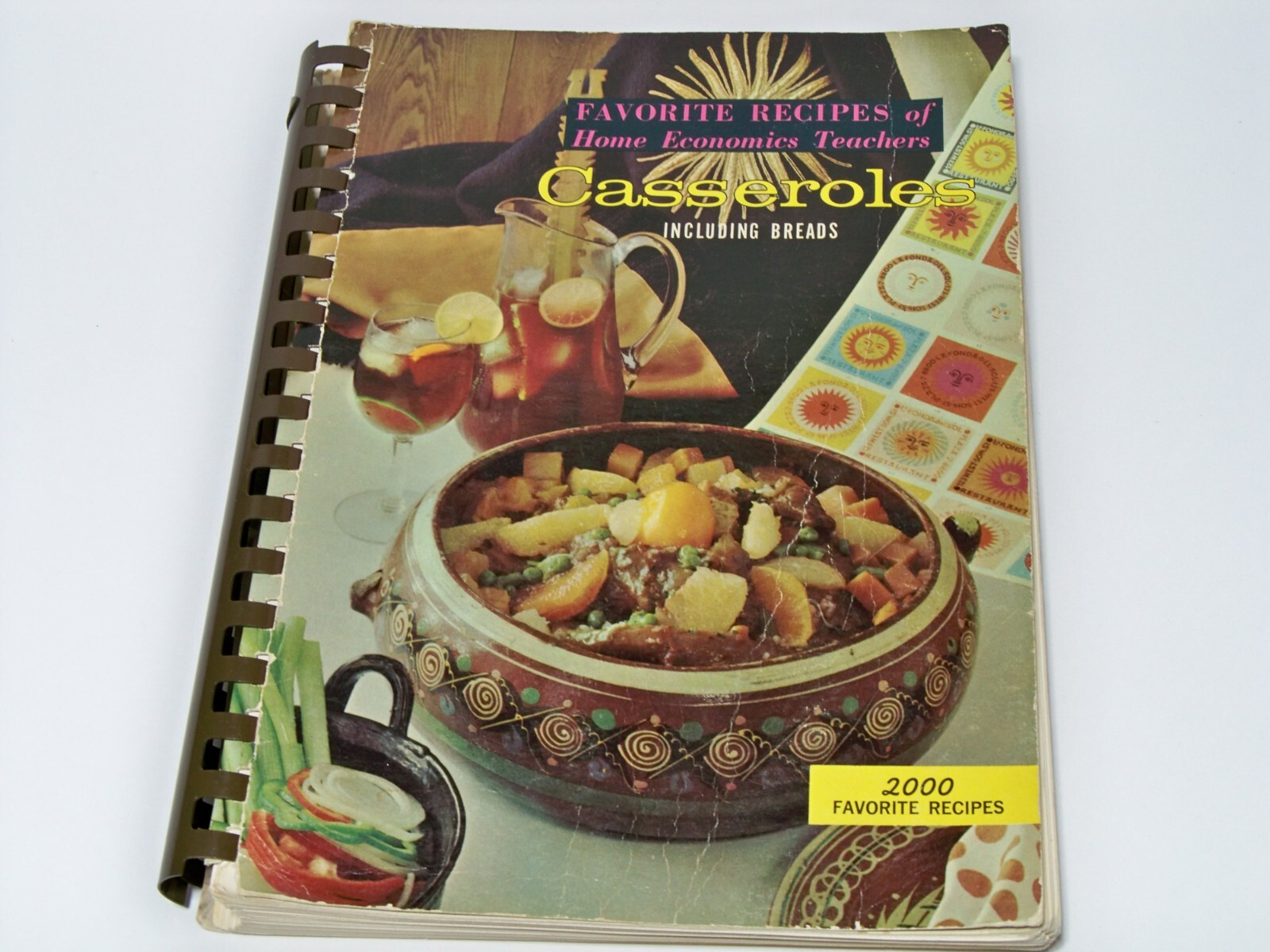 Vintage 1965 Favorite Recipes Of Home Economics Teachers Recipe Book Casseroles