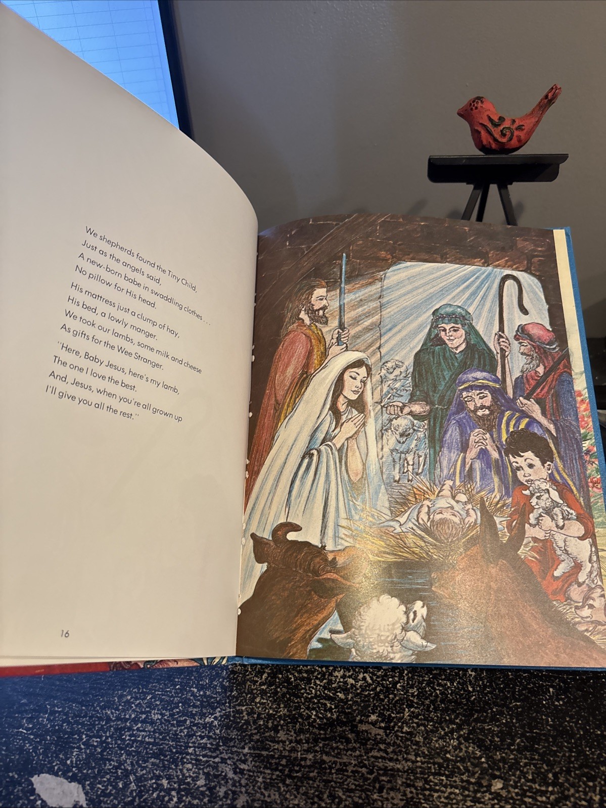 When He Comes Again Illustrated Children’s Book 1970 HC Edition