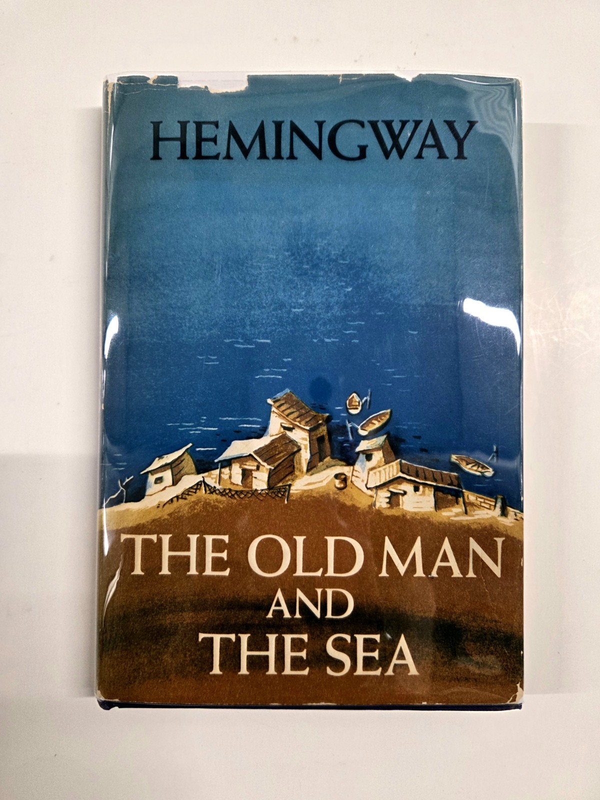 1952 THE OLD MAN AND THE SEA Hemingway Hardcover With Dust Jacket