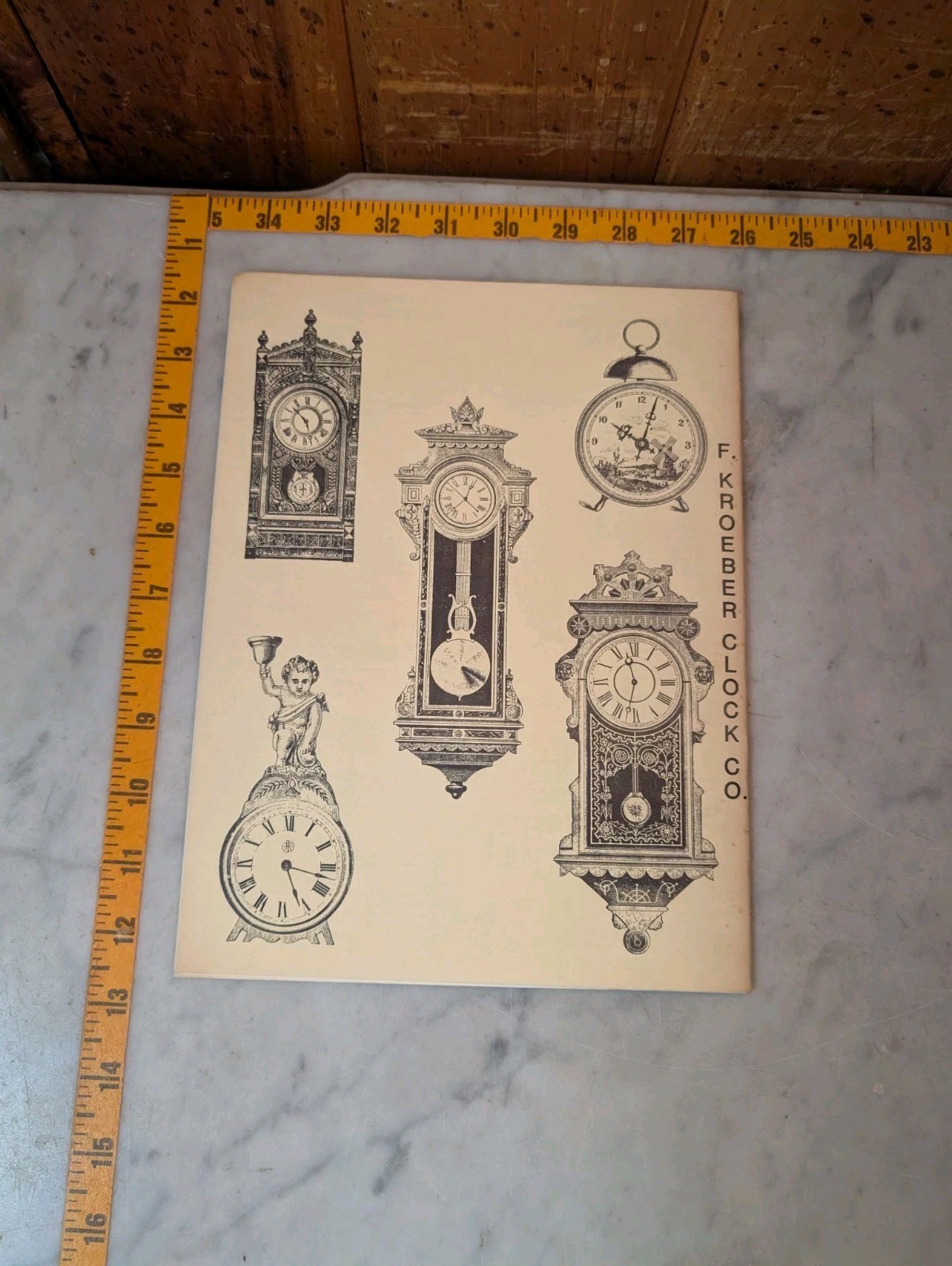 F. Kroeber Clock Co Identification And Price Guide By Roy Ehrhardt – Catalogue