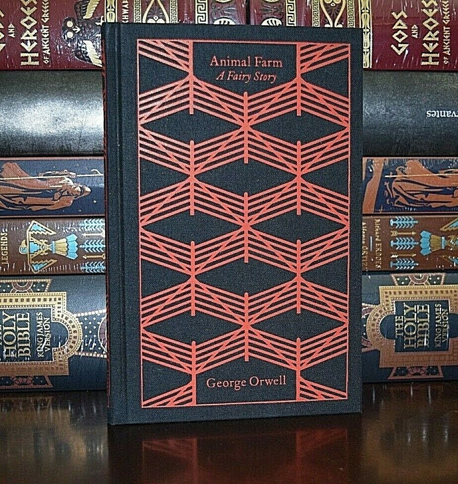 NEW Animal Farm by George Orwell Ribbon Marker Hardcover Deluxe Edition
