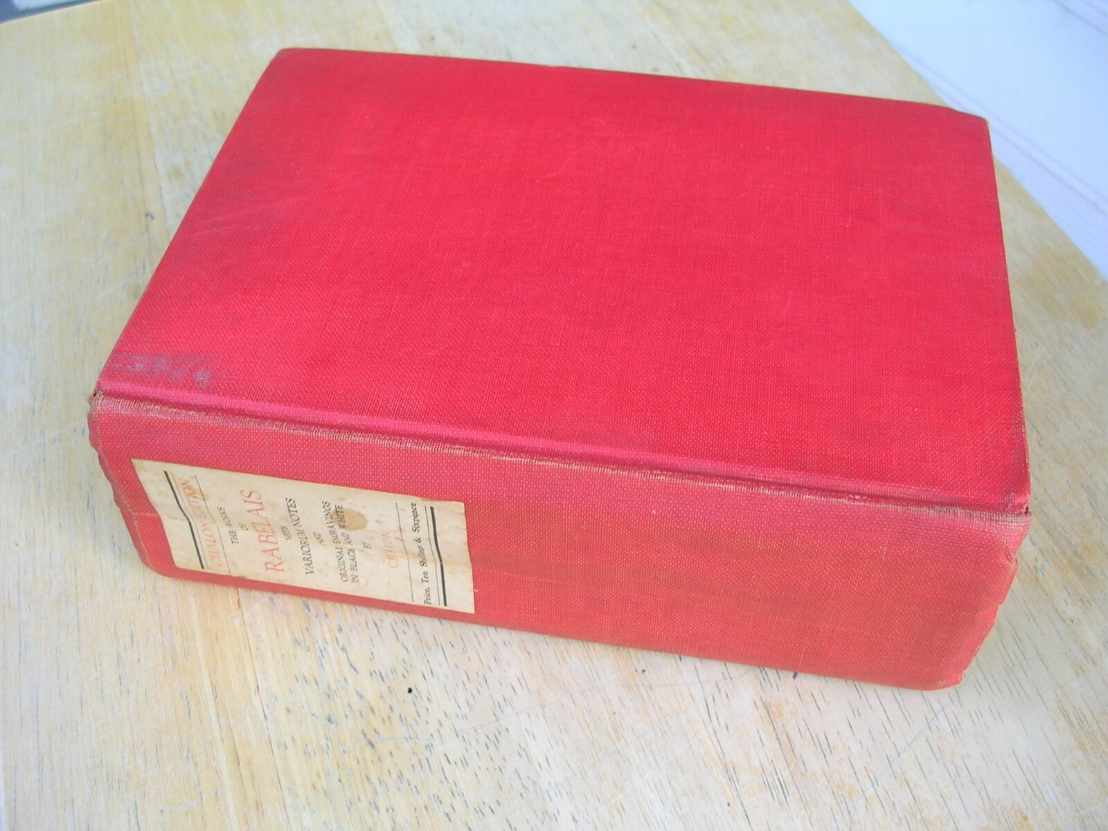 The Works of Rabelais,Urquhart and Motteux Illustrations by Chalon 1890?
