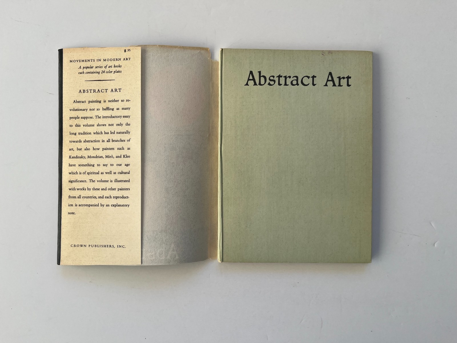 Abstract Art ~ Frederick Gore ~ Movements in Modern Art ~ 1950’s vintage book