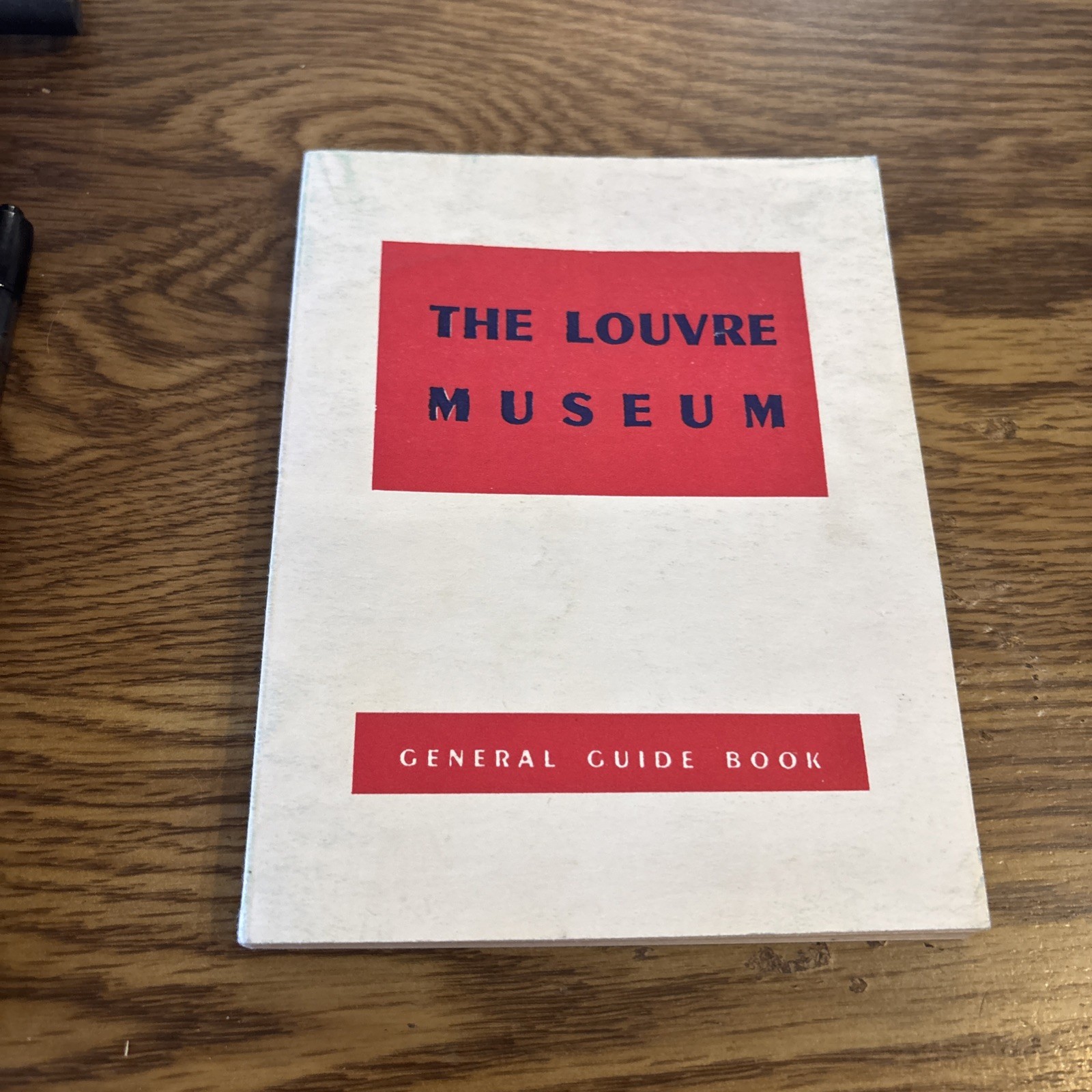 The Louvre Museum General Guide Book Paris PB in English 1960s
