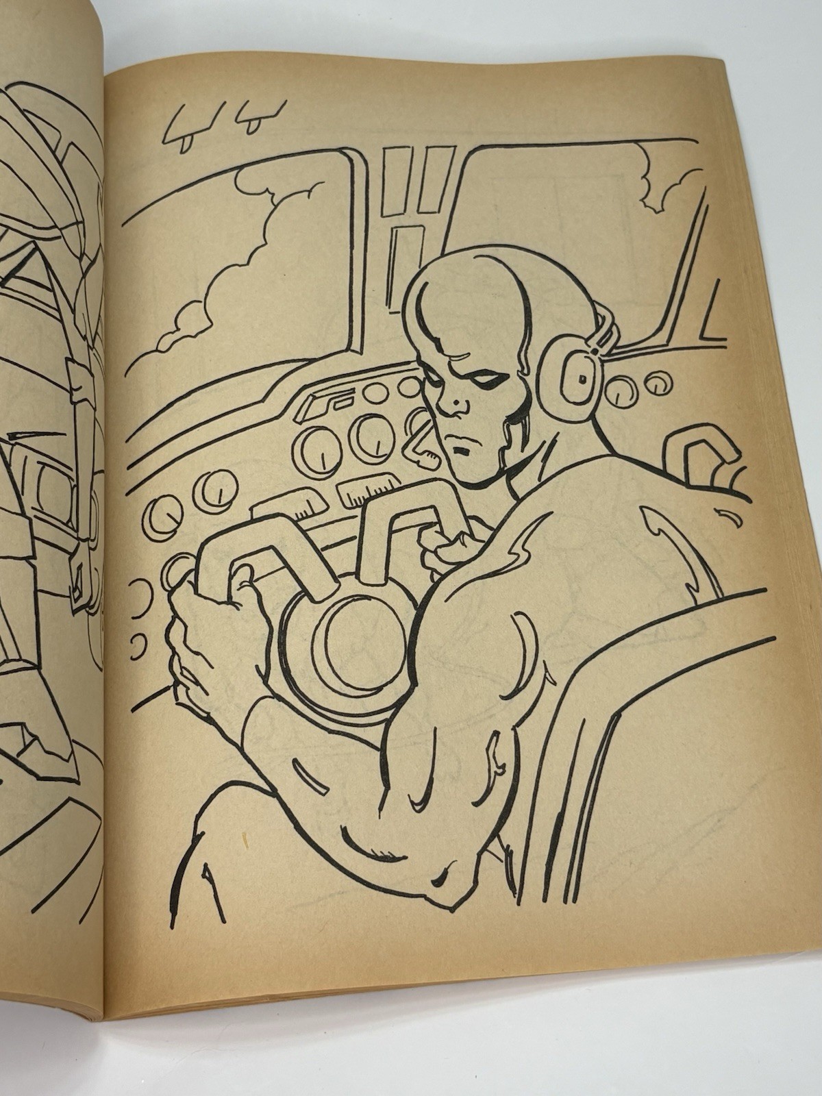 Defenders of the Earth Golden Big Coloring Book 1986 Unused Vintage 1980s