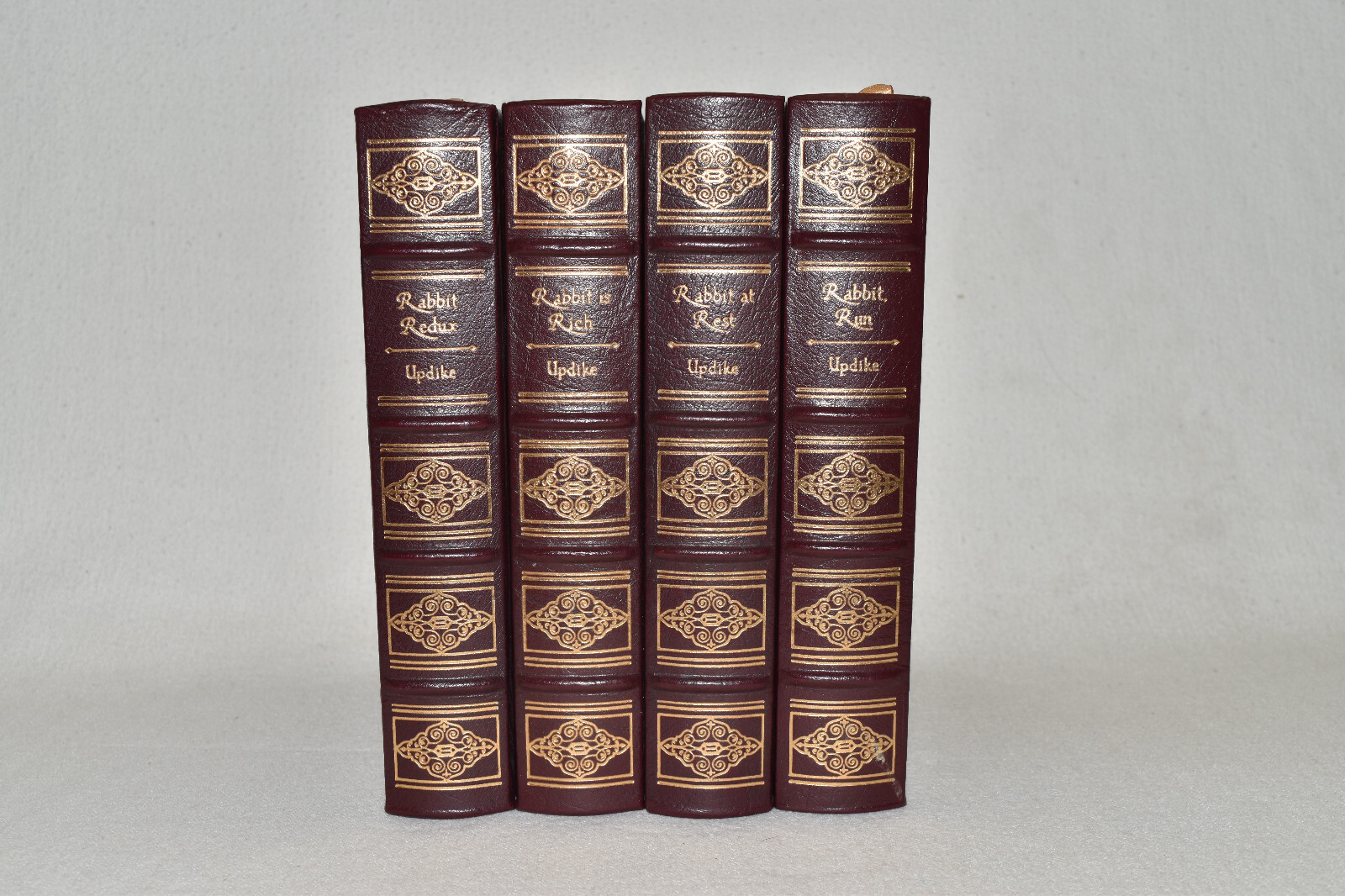 Easton Press 4V RABBIT RUN REST RICH REDUX John Updike 1ST ED LEATHER FINE/RARE!