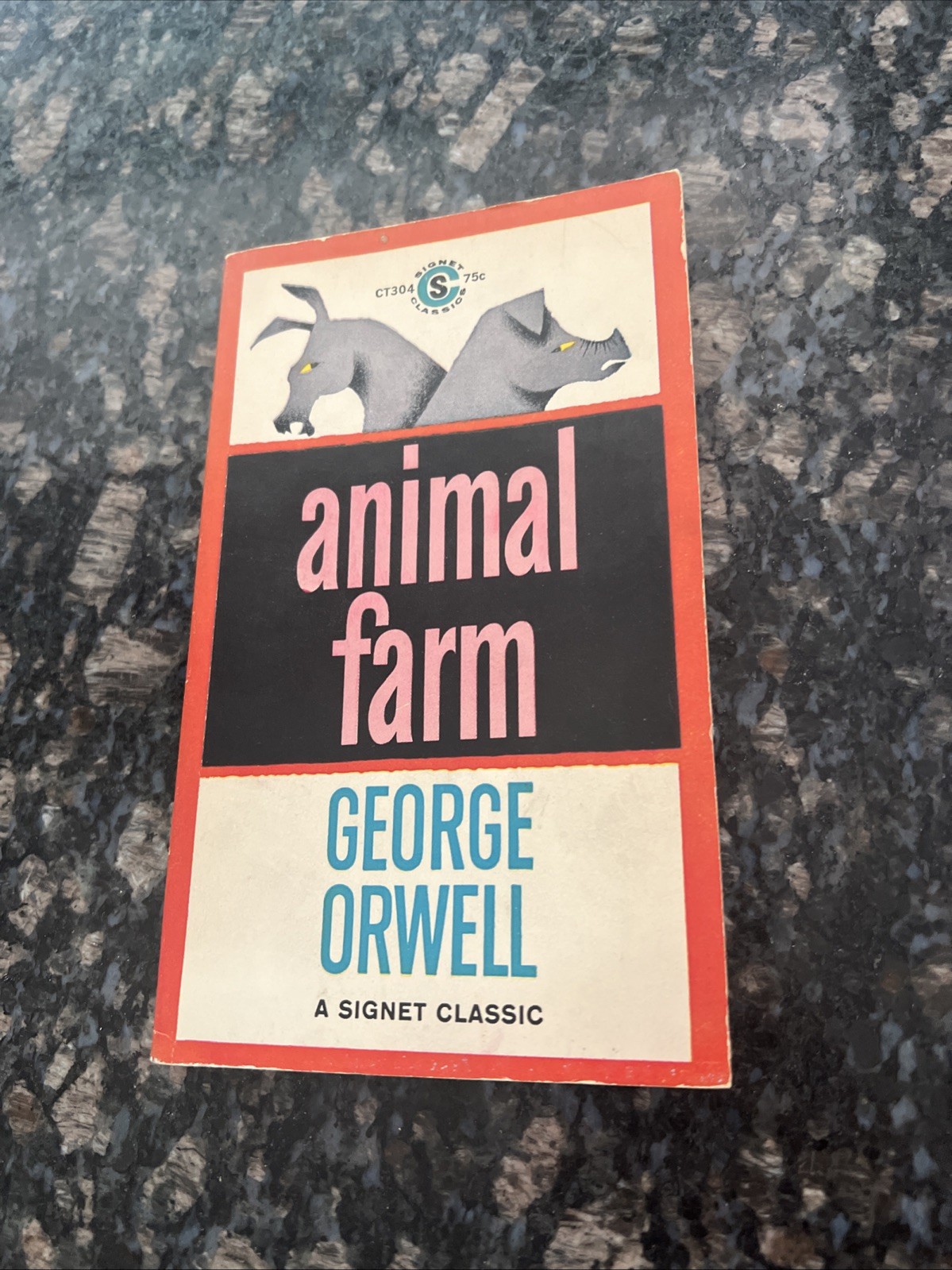 Animal Farm By George Orwell Paperback Vintage Book 18th Print 1946