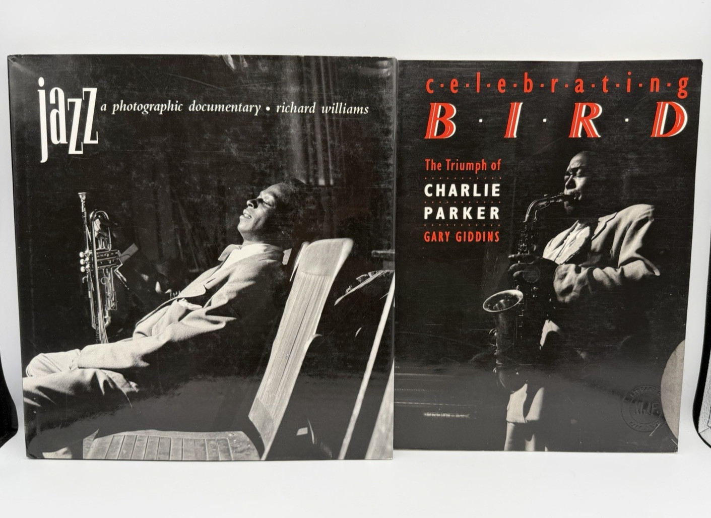 2 Jazz Books: Jazz A Photographic Documentary, Celebrating Bird Charlie Parker