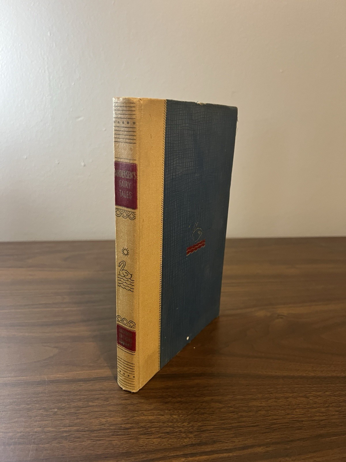 Fairy Tales of Hans Christian Andersen and Charles Perrault Illustrated HC Vtg