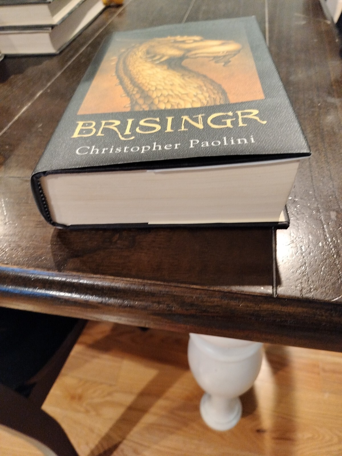 Christopher Paolini, Brisinger – 1st edition, 1st print