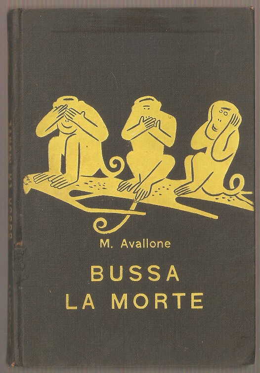 LIBRO BUSSA LA MORTE MICHAEL AVALLONE 134 GARZANTI 1956 PAG.175 COPERTINA RIGIDA