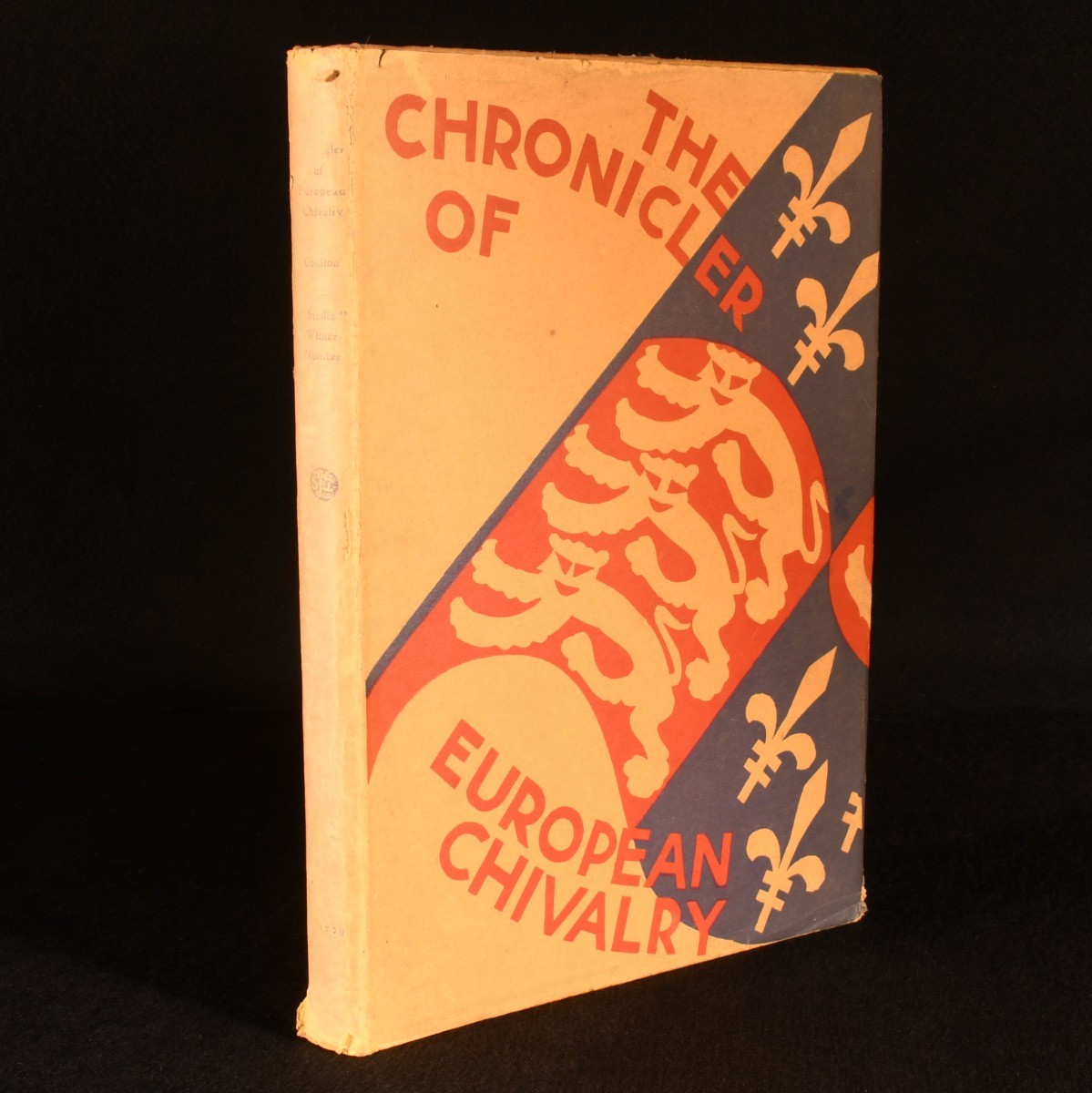 1930 The Chronicler of European Chivalry G G Coulton The Studio First Edition…