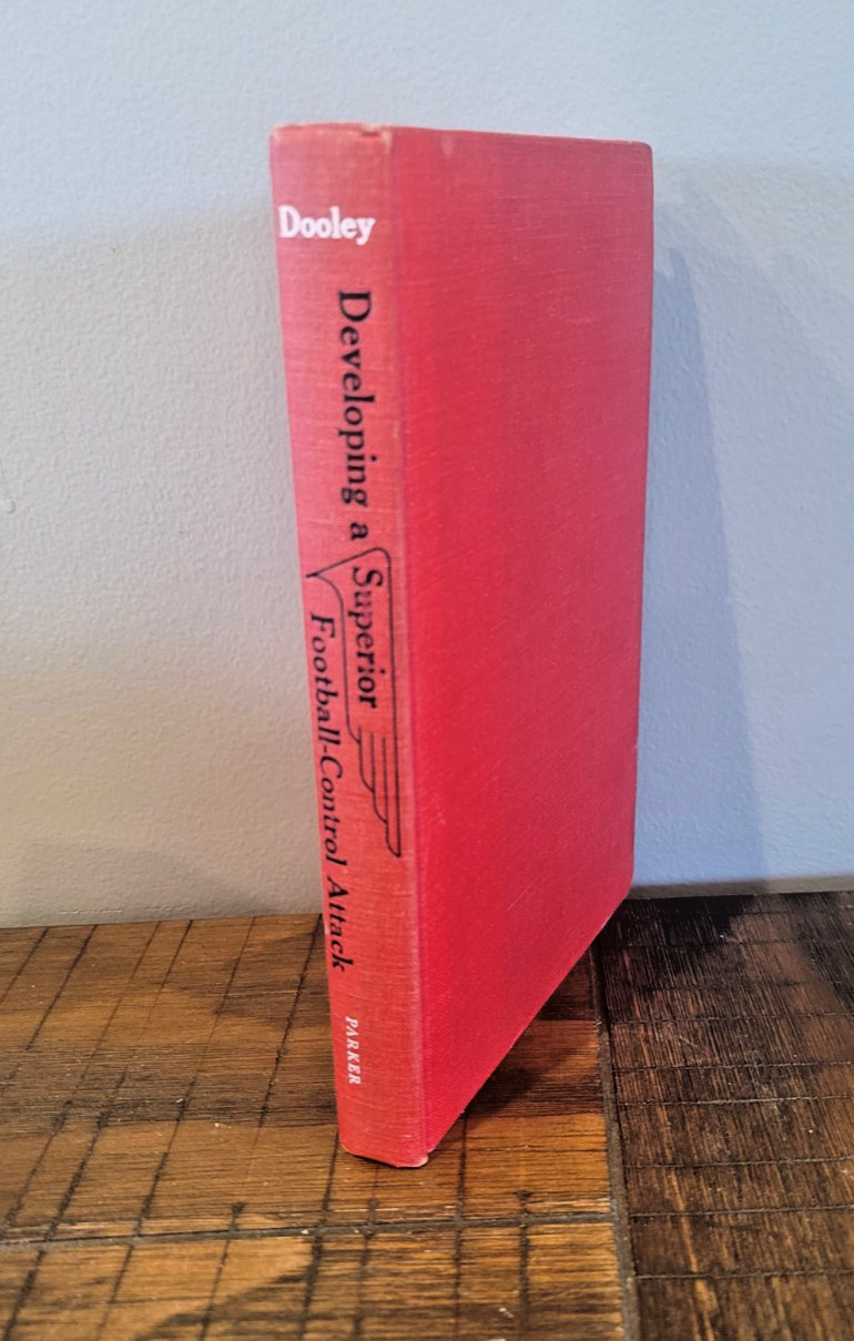 Vintage 1969 First Edition Vincent Dooley Developing a Superior Football-