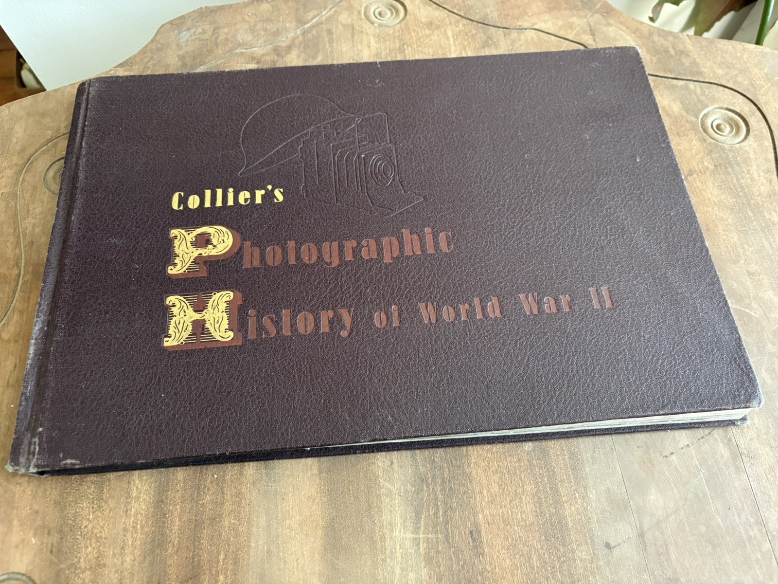 Collier’s Photographic History of World War 2 Hardback Album 1945 FDR Insert