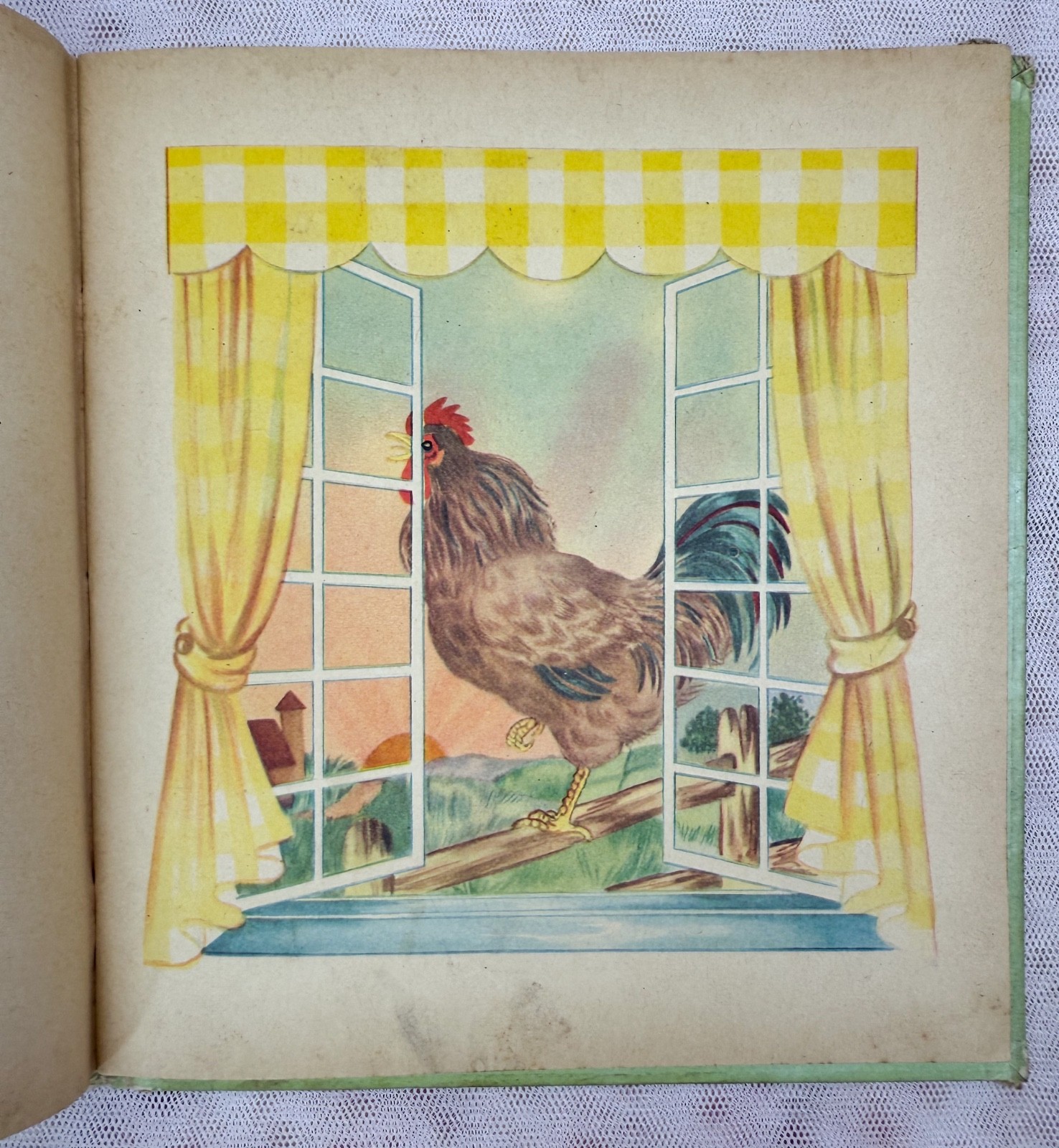 1948 YOUNG MACDONALD ON THE FARM by Nan Gilbert-Whitman Publishing-HC