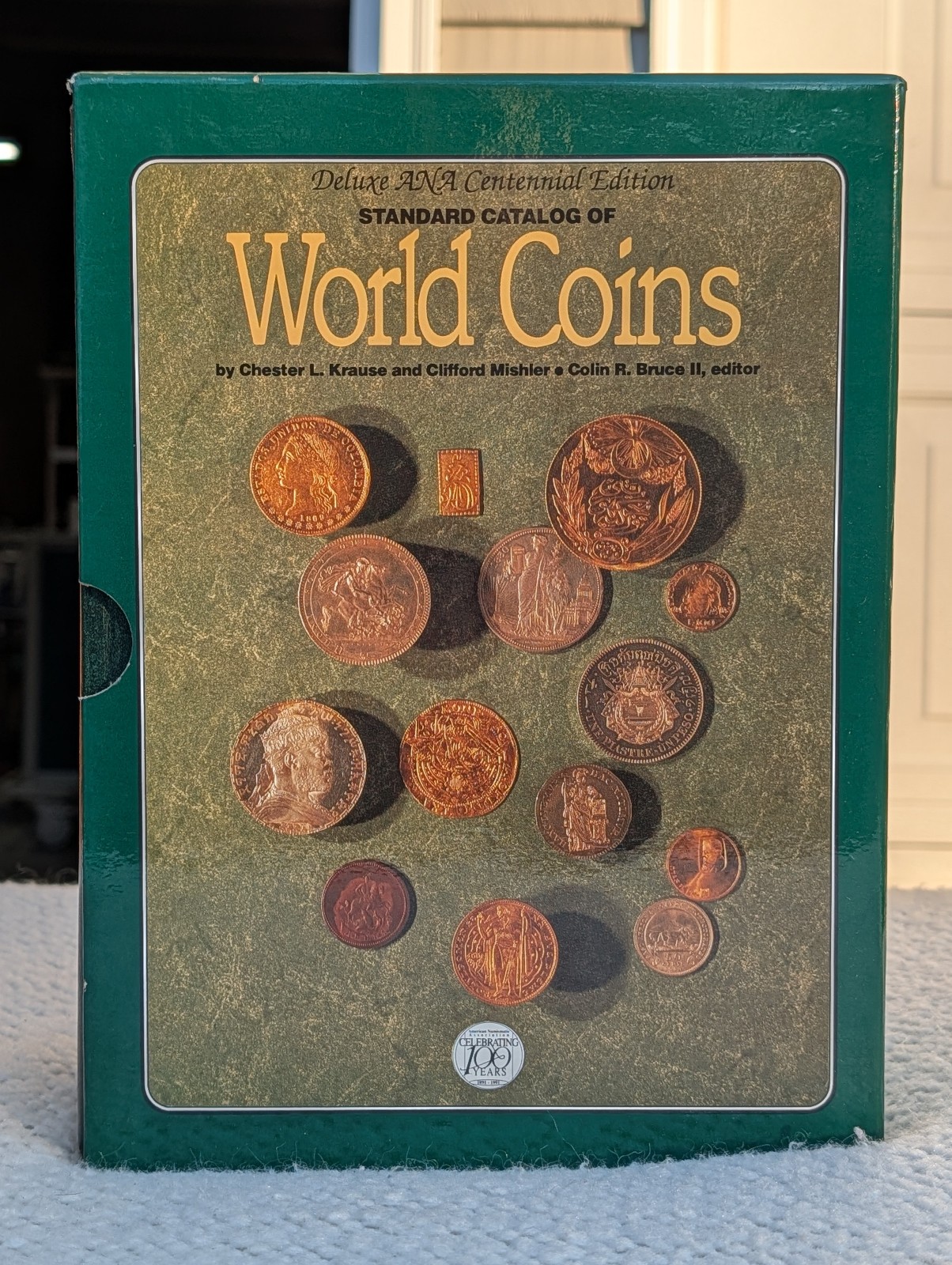 Deluxe ANA Centennial Edition Standard Catalog of World Coins, 2 Volume Box Set
