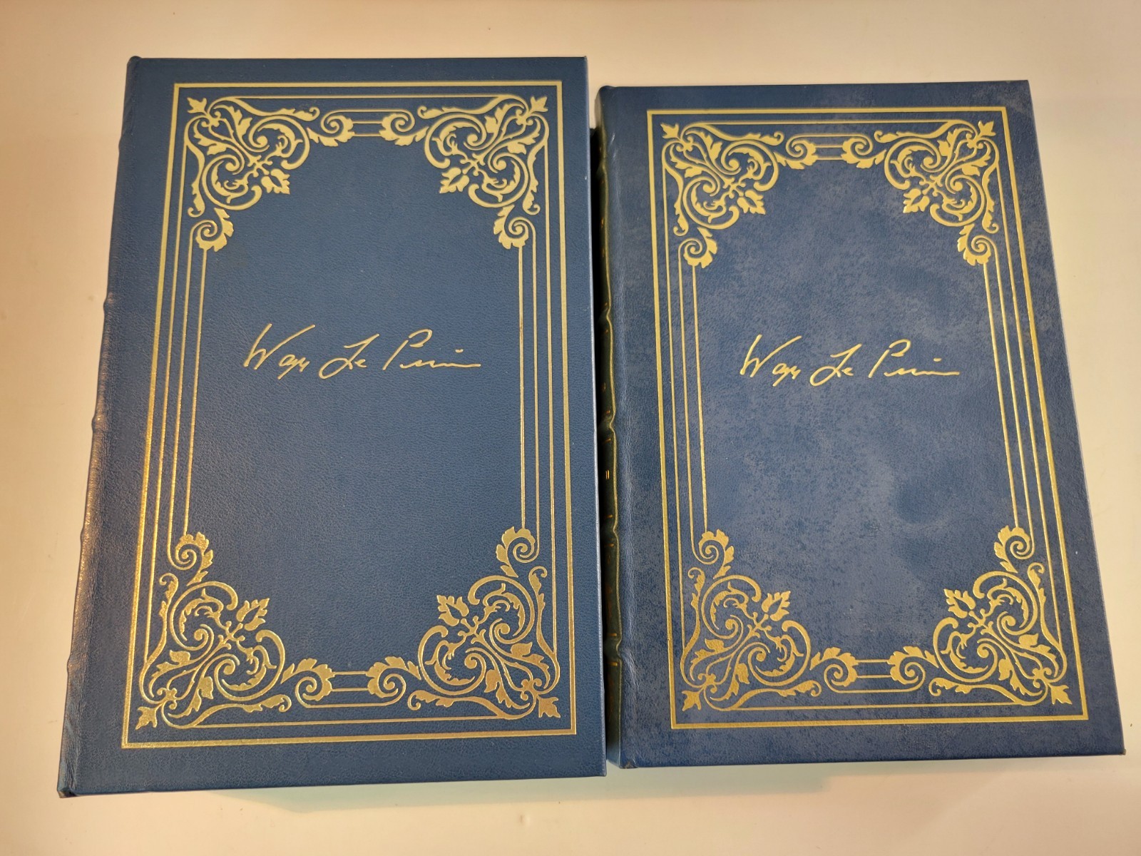 Benjamin Franklin 2 Vol Carl Van Doren Palladium Press Gilt Special Edition
