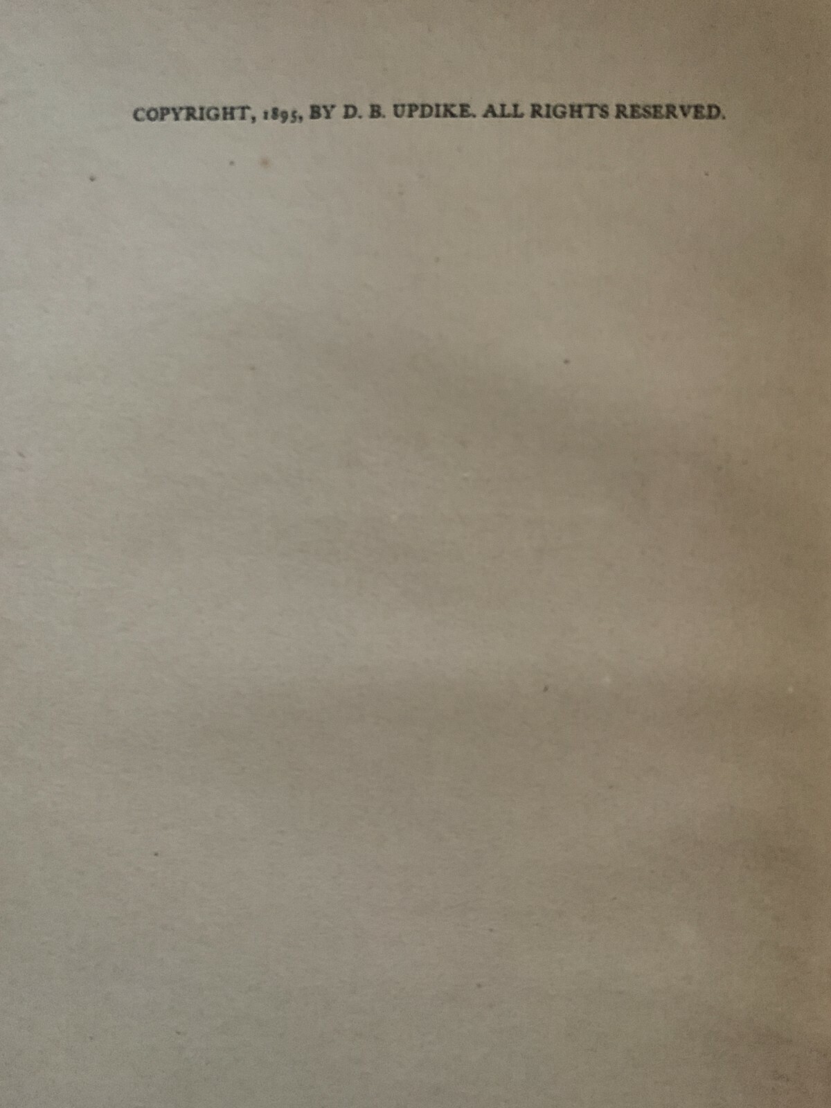 D.B. Updike/Merrymount Press, Mary Newill, The Nightingale, R.H. Russell, 1898