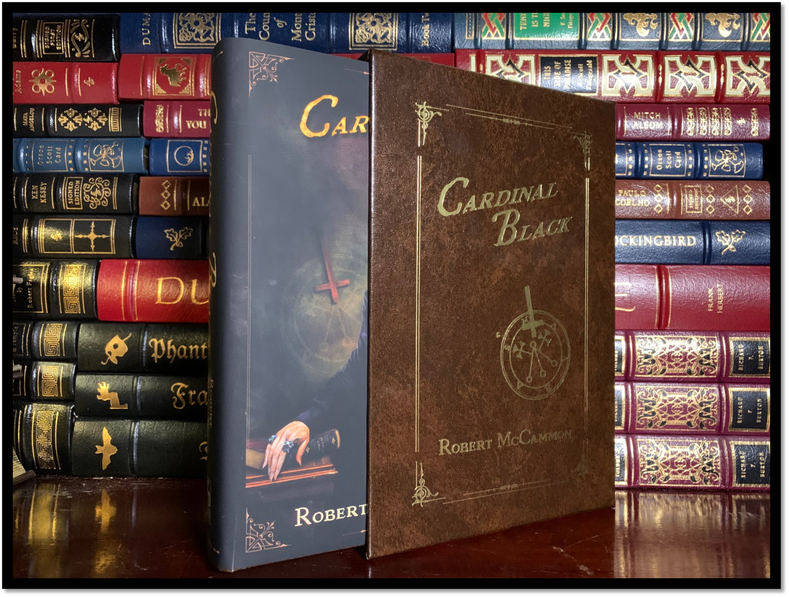 Cardinal Black ROBERT McCAMMON SIGNED Cemetery Dance Limited Hardback 1/474