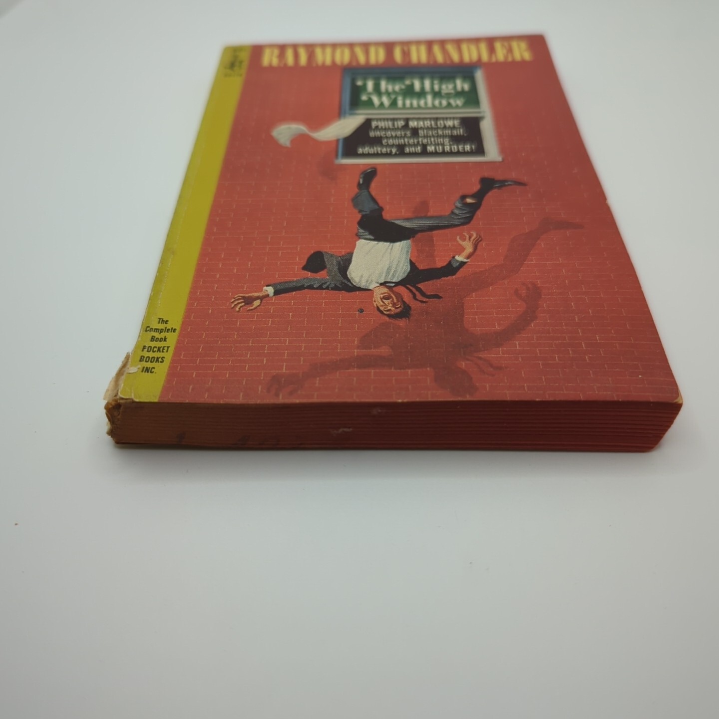 Pocket Book 50118 The High Window by Raymond Chandler Vtg Paperback 5th Print