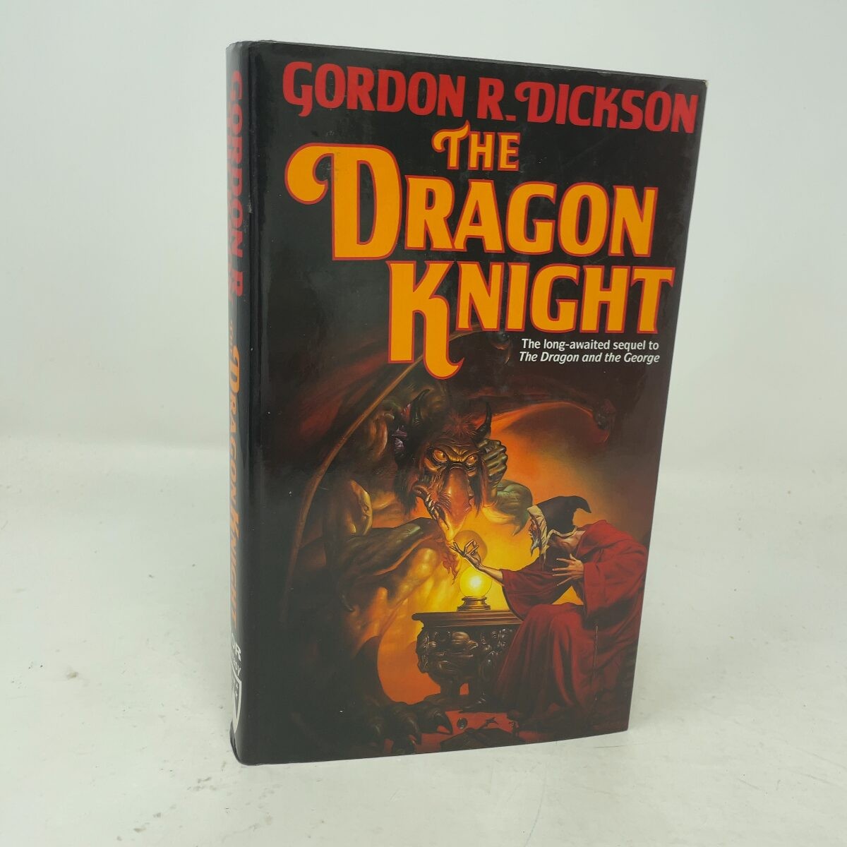 The Dragon Knight (Tor Fantasy) by Dickson, Gordon R. HC First Edition Like New