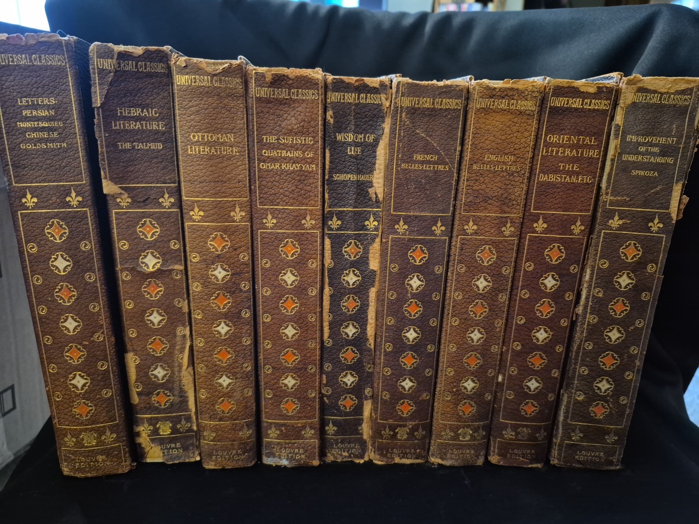 1901 Universal Classics 10 Volumes Louvre Edition History Literature Illustrated