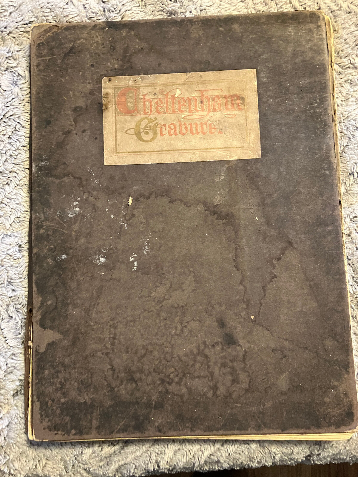 1900 Cheltenham Gravures Holyrood Series Gallery Of Art Vintage Book Engravings