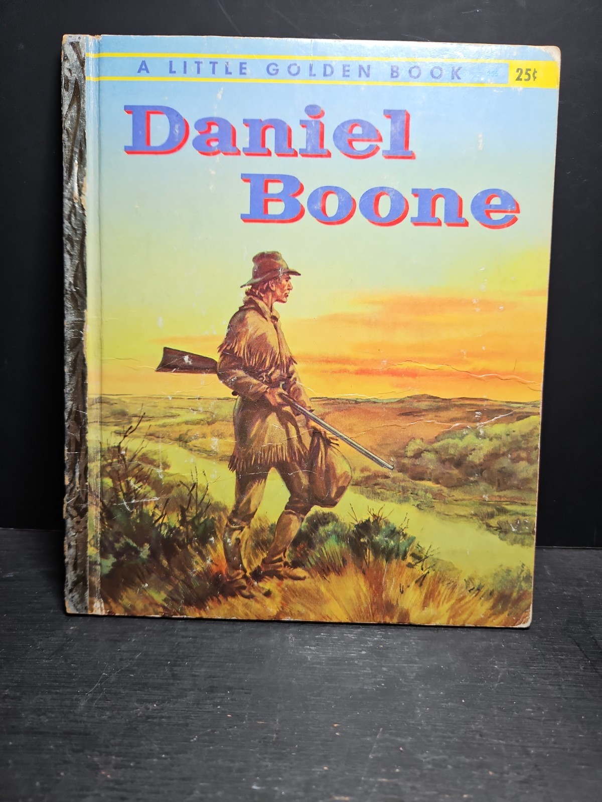 1956 ‚A‘ Little Golden Book Daniel Boone Irwin Shapiro