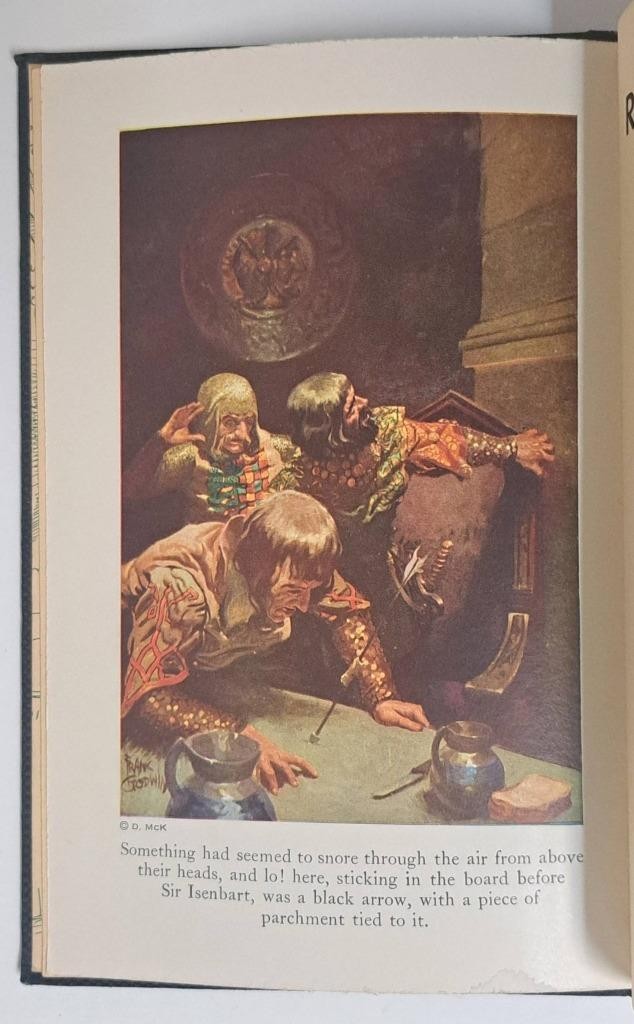 Robin Hood by Henry Gilbert Frontispiece by Frank Godwin 1930’s A. L. Burt