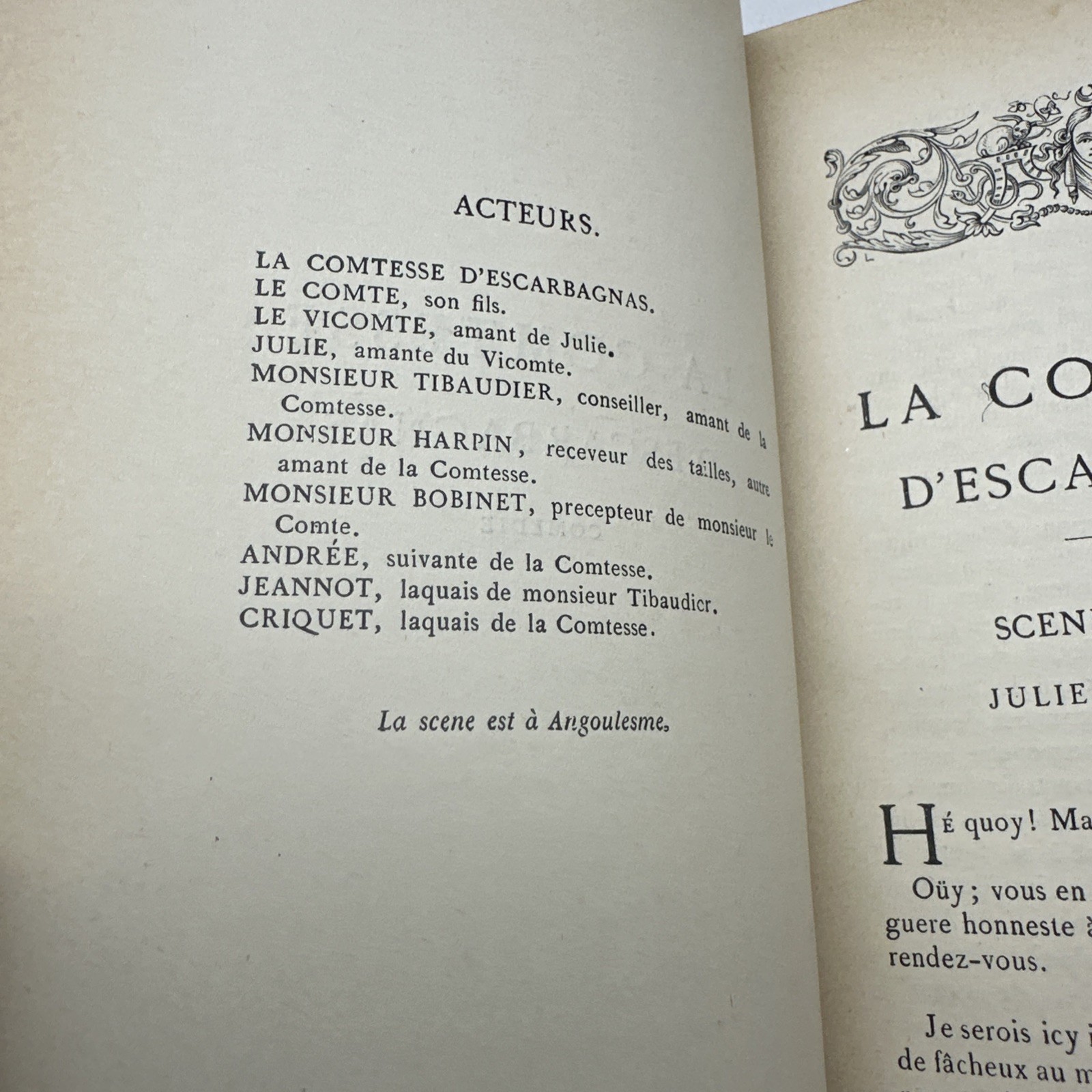 Theatre de Moliere Tome I–VIII 8 Vol French 3/4 Leather (41-14)