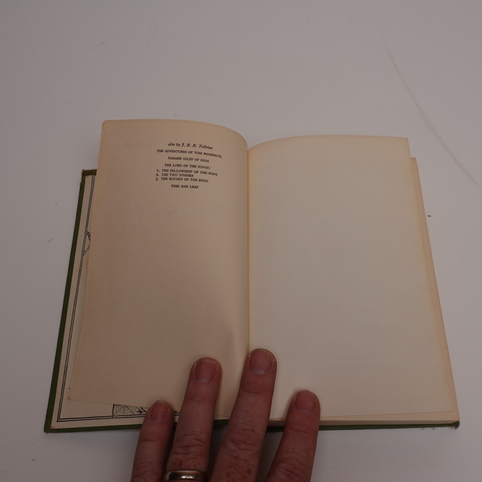 J R R Tolkien The Hobbit 1968 3rd Edition Fourth Impression