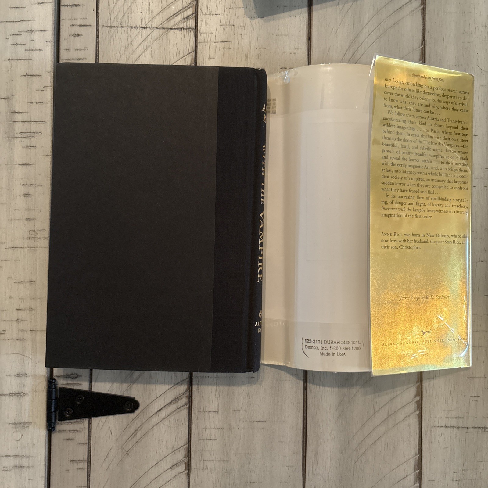 Interview with the Vampire by Anne Rice – 1994 HC Dust jacket w/ Durafiold
