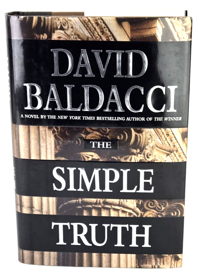 SIGNED 1st Edition DAVID BALDACCI The Simple Truth 1st/1st HCDJ Legal Thriller