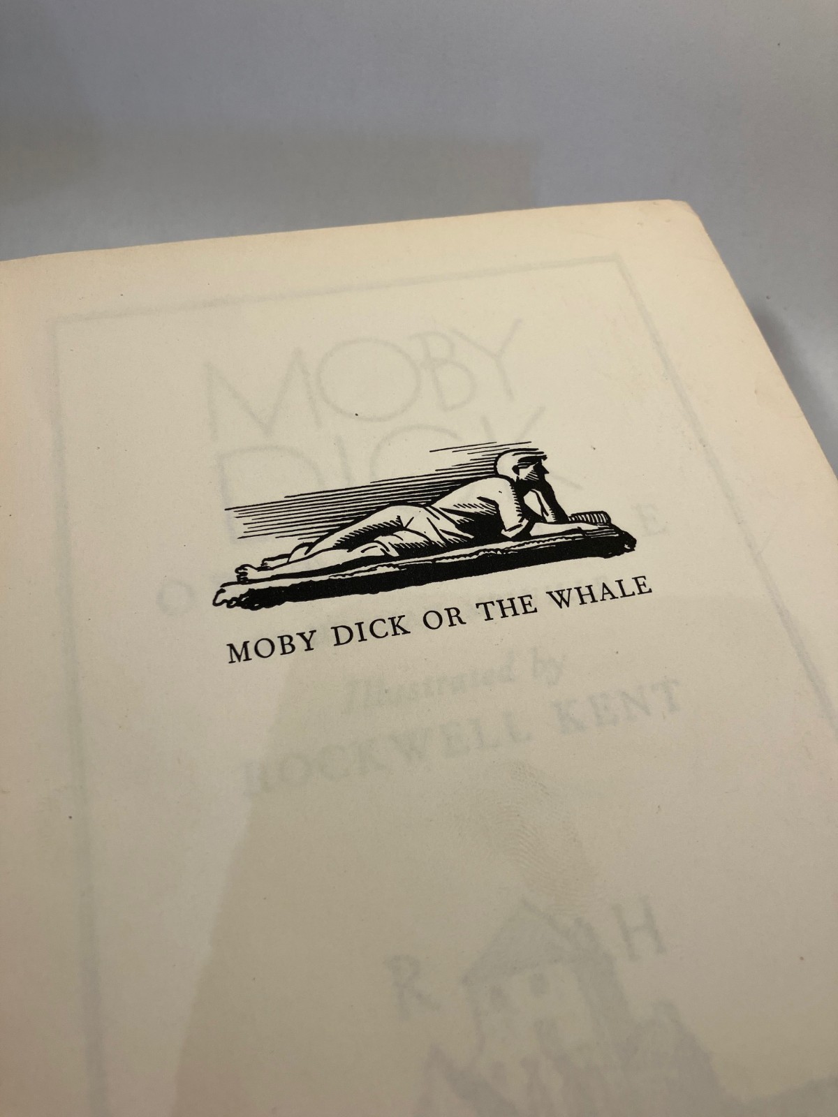 FIRST EDITION 1930 MOBY DICK RANDOM HOUSE ROCKWELL KENT ILLUSTRATOR